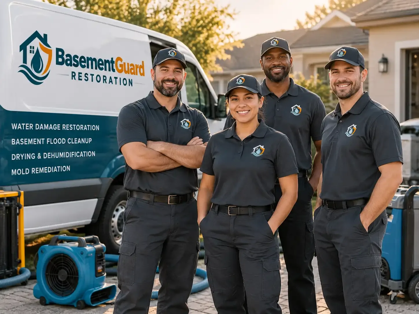 Basement Water Damage Restoration company in Frederic, MI